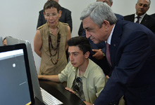 Նախագահ Սերժ Սարգսյանի աշխատանքային այցը Արագածոտնի և Շիրակի մարզեր