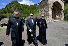 Visit of the President Armen Sarkissian to the Republic of Artsakh