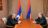 Նախագահ Արմեն Սարգսյանի աշխատանքային այցը Արցախի Հանրապետություն