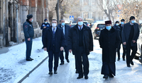 Working visit of the President Armen Sarkissian to Gyumri